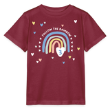 3. Geburtstag Kinder Bio T-Shirt - Burgunderrot
