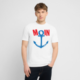 Moin Männer Bio T-Shirt - Weiß