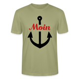 Moin Männer Bio T-Shirt - Nebelgrün