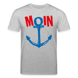Moin Männer Bio T-Shirt - Grau meliert