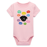 Hundesprache Baby Bio-Body - Hellrosa