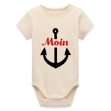 Moin Baby Bio-Langarm-Body - Naturroh