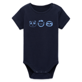 Tiere Baby Bio-Body - Navy