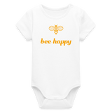 Bee Happy Baby Bio Body - Weiß
