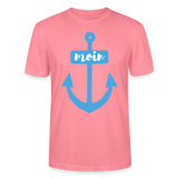 Moin Männer Bio T-Shirt - Pink 