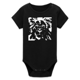 Löwe Baby Bio-Body - Schwarz