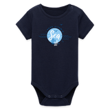 I Need Vitamin Sea Baby Bio-Langarm-Body - Navy
