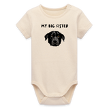 My Big Sister Baby Bio-Langarm-Body - Naturroh