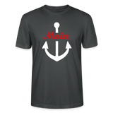 Moin Männer Bio T-Shirt - Anthrazit