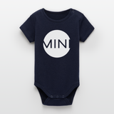 Mini Baby Bio-Langarm-Body - Navy
