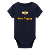 Bee Happy Baby Bio Body - Navy