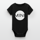 Mini Baby Bio-Langarm-Body - Schwarz