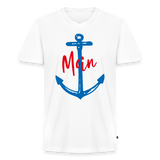 Moin Männer Bio T-Shirt - Weiß