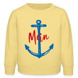 Moin Kinder Bio Sweatshirt - Gelb Viva 