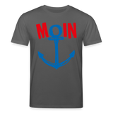 Moin Männer Bio T-Shirt - Anthrazit