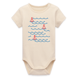 Wellen Und Anker Baby Bio-Body - Naturroh