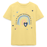 4. Geburtstag Kinder Bio T-Shirt - Gelb Viva 
