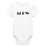 Let It Bee Baby Bio-Body - Weiß