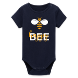 Bee Happy Baby Bio Body - Navy