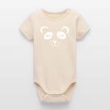 Panda Baby Bio-Langarm-Body - Naturroh