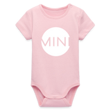 Mini Baby Bio-Langarm-Body - Hellrosa