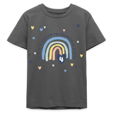 4. Geburtstag Kinder Bio T-Shirt - Anthrazit