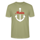 Moin Männer Bio T-Shirt - Nebelgrün