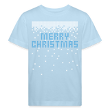 Weihnachten Kinder Bio-T-Shirt - Hellblau