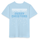 Weihnachten Kinder Bio-T-Shirt - Hellblau