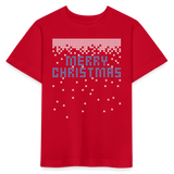 Weihnachten Kinder Bio-T-Shirt - Rot