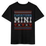 Weihnachten Kinder Bio-T-Shirt - Schwarz