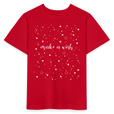 Weihnachten Kinder Bio-T-Shirt - Rot