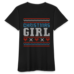 Weihnachten Frauen Bio-T-Shirt - Schwarz