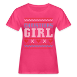 Weihnachten Frauen Bio-T-Shirt - Neon Pink