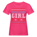 Weihnachten Frauen Bio-T-Shirt - Neon Pink