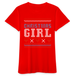 Weihnachten Frauen Bio-T-Shirt - Rot