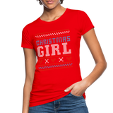 Weihnachten Frauen Bio-T-Shirt - Rot