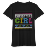 Weihnachten Frauen Bio-T-Shirt - Schwarz