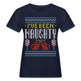 Weihnachten Frauen Bio-T-Shirt - Navy