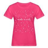 Weihnachten Frauen Bio-T-Shirt - Neon Pink