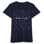 Weihnachten Frauen Bio-T-Shirt - Navy