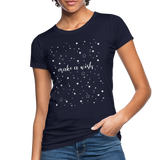 Weihnachten Frauen Bio-T-Shirt - Navy