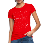 Weihnachten Frauen Bio-T-Shirt - Rot