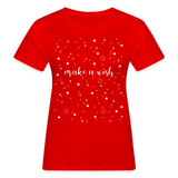 Weihnachten Frauen Bio-T-Shirt - Rot