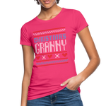 Weihnachten Frauen Bio-T-Shirt - Neon Pink