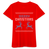 Weihnachten Frauen Bio-T-Shirt - Rot