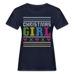 Weihnachten Frauen Bio-T-Shirt - Navy
