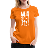 Mein Schatz Frauen Premium T-Shirt - Orange