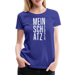 Mein Schatz Frauen Premium T-Shirt - Königsblau