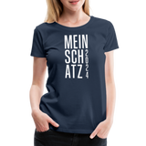 Mein Schatz Frauen Premium T-Shirt - Navy